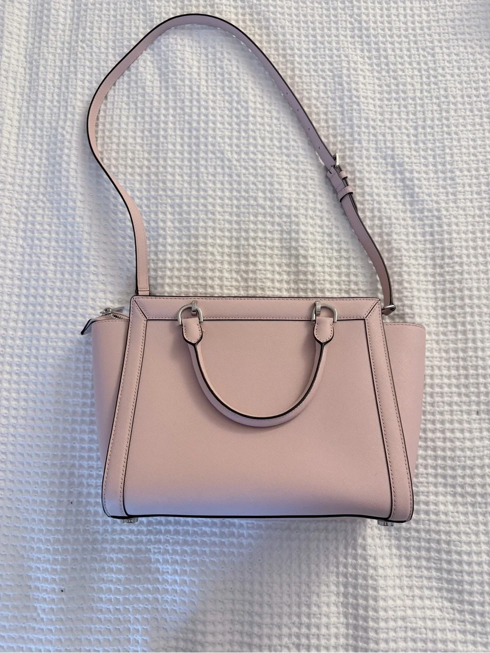 Micheal Kors Tina Large Top-Zip Satchel